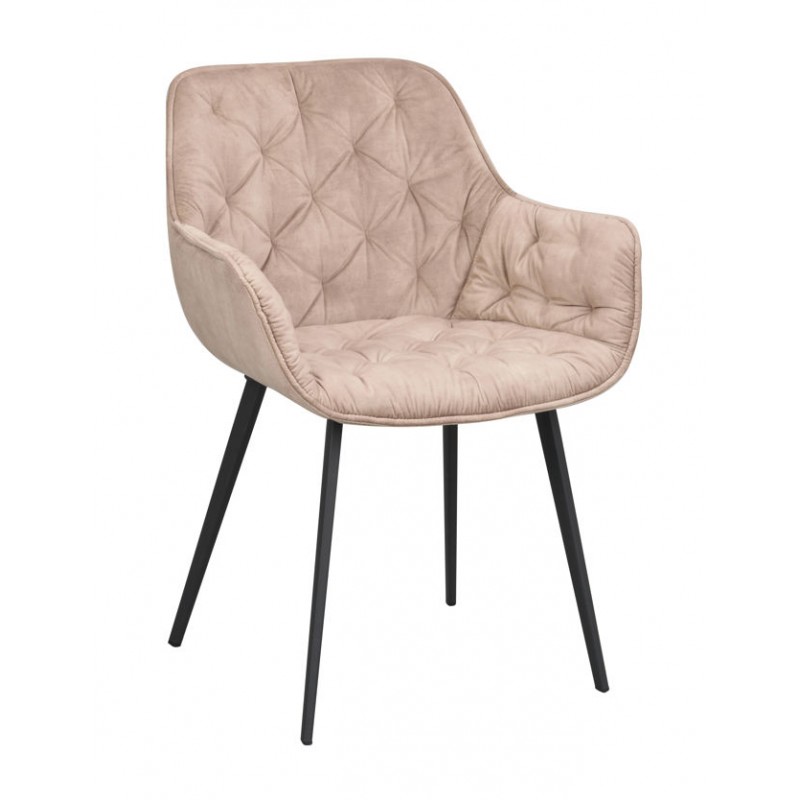 RO Gilroy Arm Chair Beige/Black